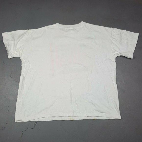 Vtg 90s Hawaii T-Shirt XL Neon Spell Out Protect - Picture 3 of 11